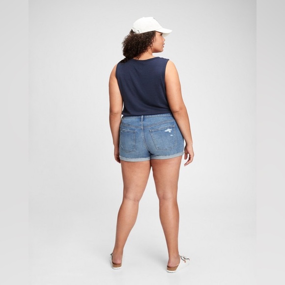 Gap Women’s 4" High Rise Button-Fly Denim Shorts Size: 31/12 Regular NWT. - Picture 11 of 15